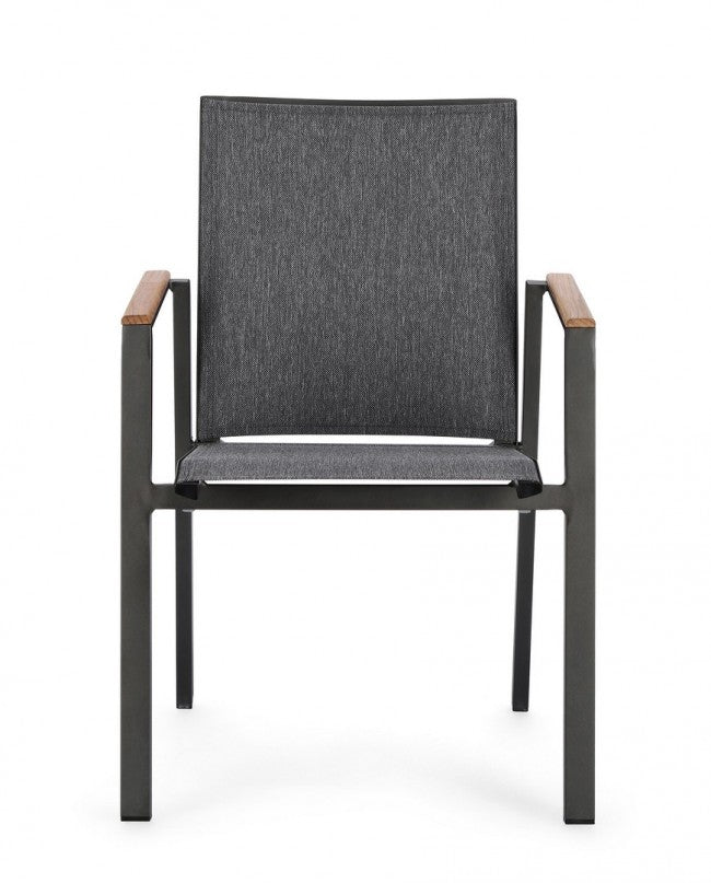 4X Stuhl C-Br Cameron Anthrazit Gk52
