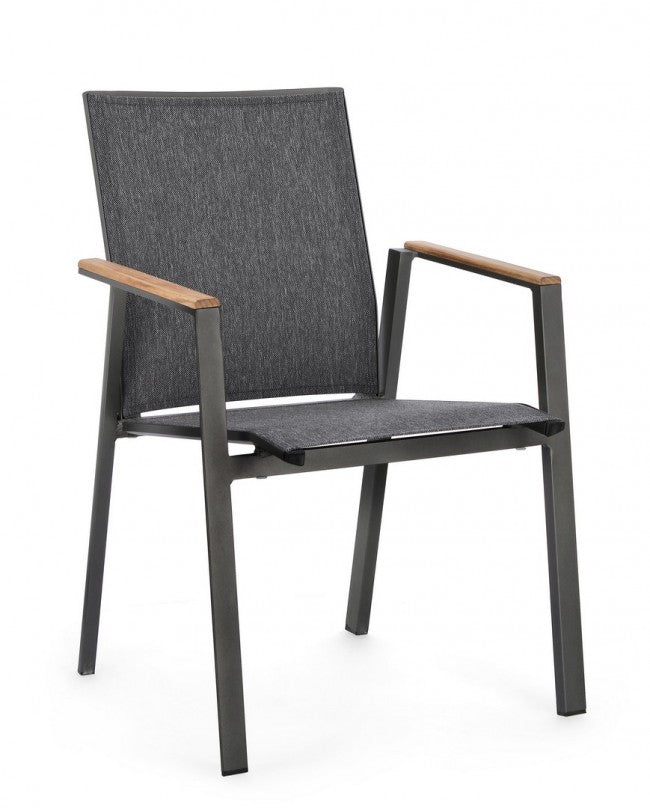 4X Stuhl C-Br Cameron Anthrazit Gk52