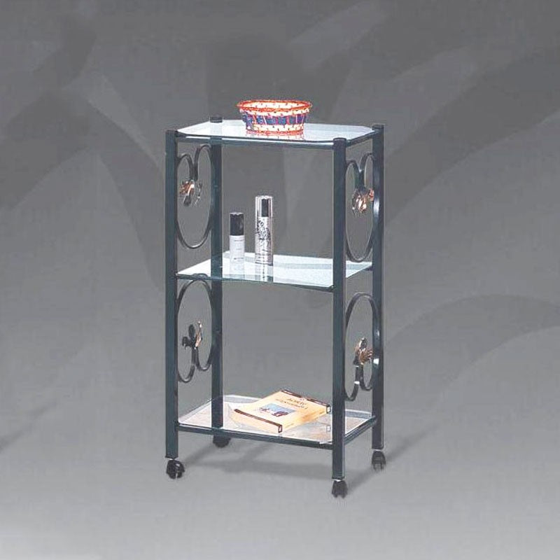 Wagen mit schwarzer Eisenbrand 45x35xh.80 cm aus der Hand des italienischen Handschaches