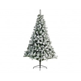 Schneebedeckter Kiefern-Weihnachtsbaum 117 x 180 cm hoch