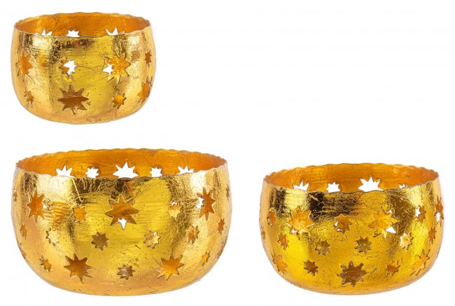 4x SET3 P.Candela Maya Basso Stella Oro