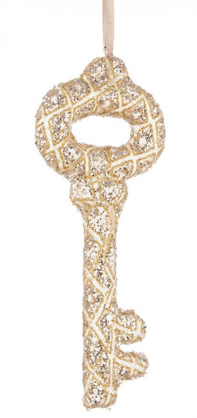 4x Anhänger rumpelt Goldschlüssel