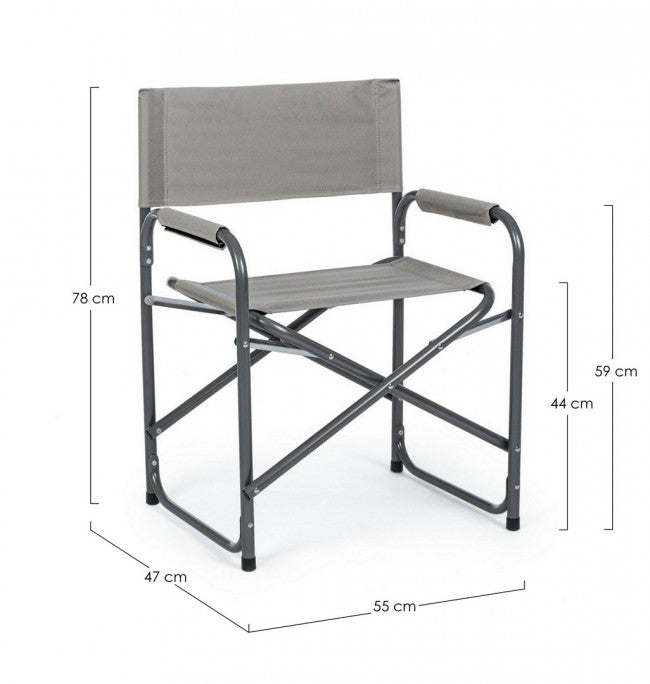 6x Regiestuhl Olbia Rock