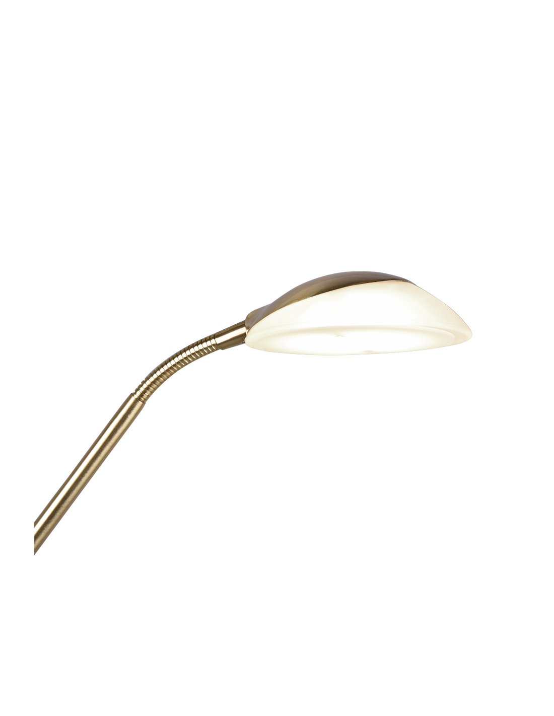 Piantana Led mit Double-Accing Spot-Leser Orson Ottone Trio Lighting