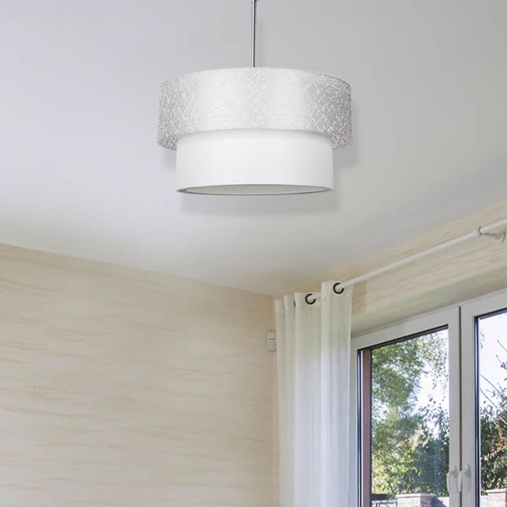 Glühlampen Polo MDL2749, in grauem Gewebe