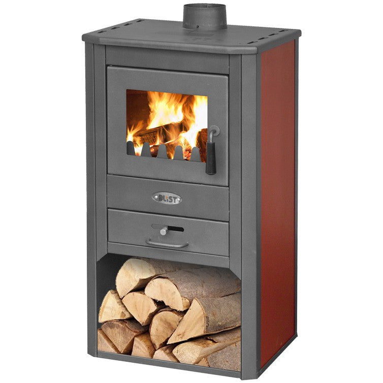 Bordeaux-Holzofen 49 x 46 x 93 h cm