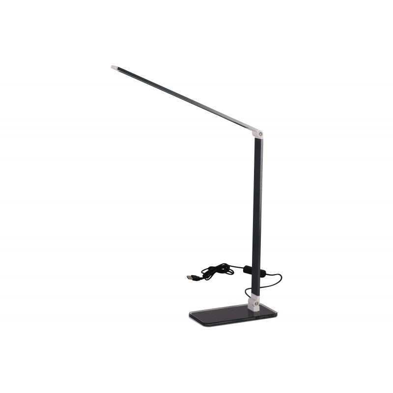 dunkelgraue Tafelampen