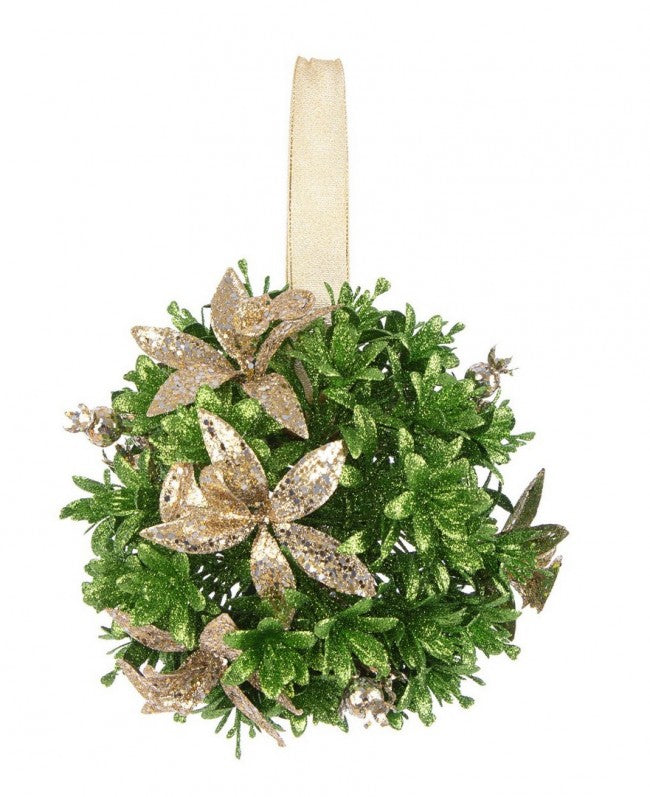 12x Bethany Champagner D1 Kugeldekoration