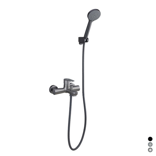 Lizzy Einhebel-Wannenmischer, gebürstetes schwarzes Nickel