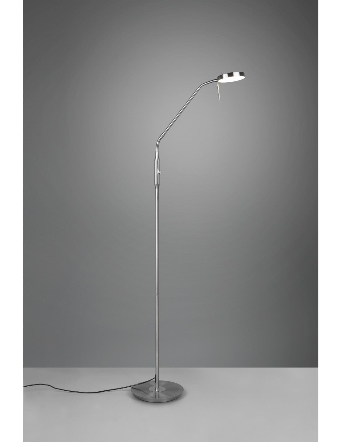 Monza Led Touch Dimmer Nickel Trio Lighting Studio Stehleuchte