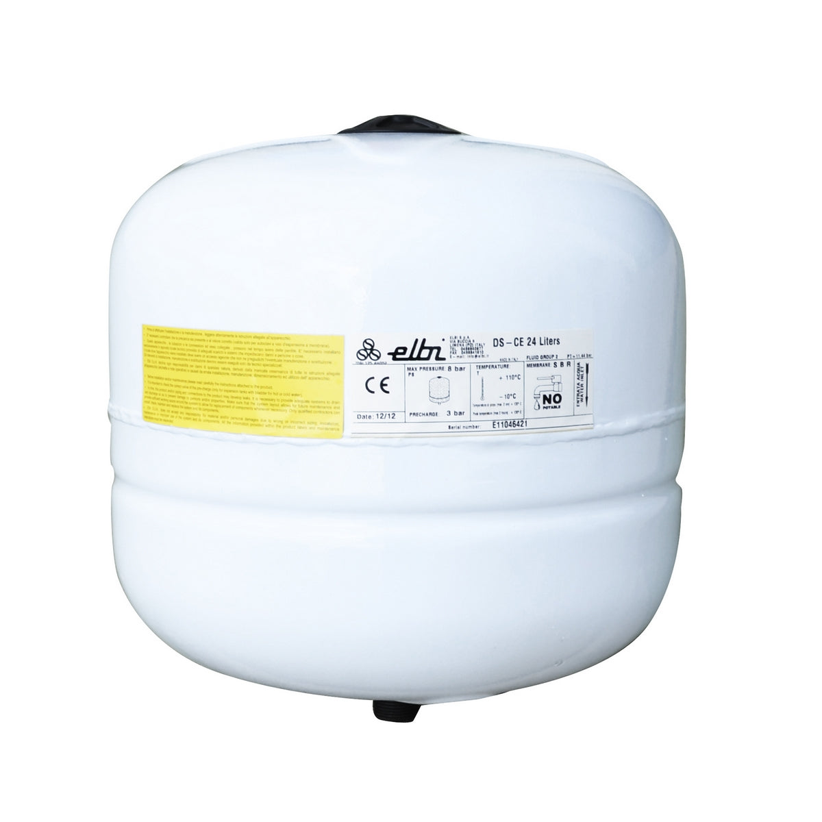 24-Liter-Solarausdehnungsgefäß