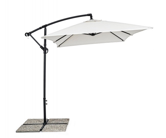 Ombrellon mit Texas 2x3 cm Anthrazit, natürlich