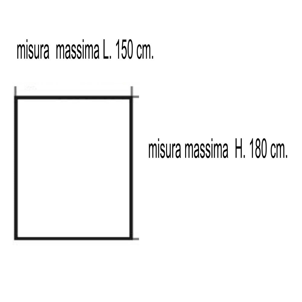 HIER IST 150X180 WEISS