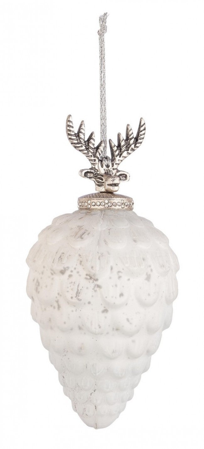 4x Anhänger VT Decorum Pigna White Op