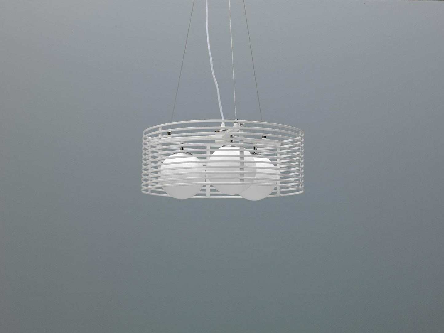 Metallsuspension mit D50xD500x120h (cm) -Metall-Federal-Blechs