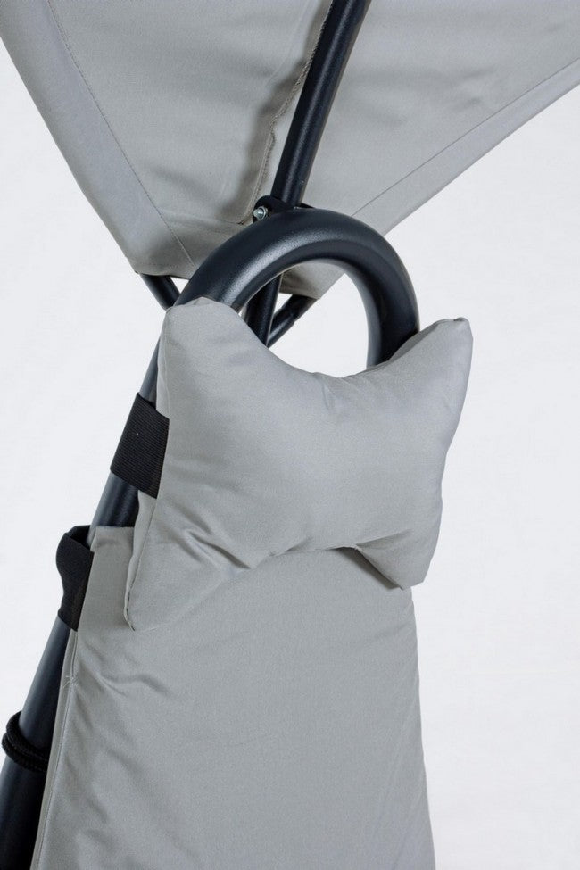 Dondol Chaise Longue von außerhalb von Baffin Anthrazit