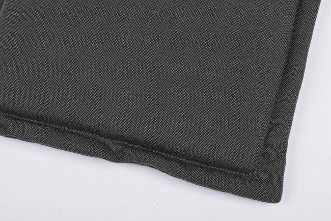Outdoor-Kissen 3-Sitzer-Bank mit abnehmbarem Bezug Olefin Anthrazit