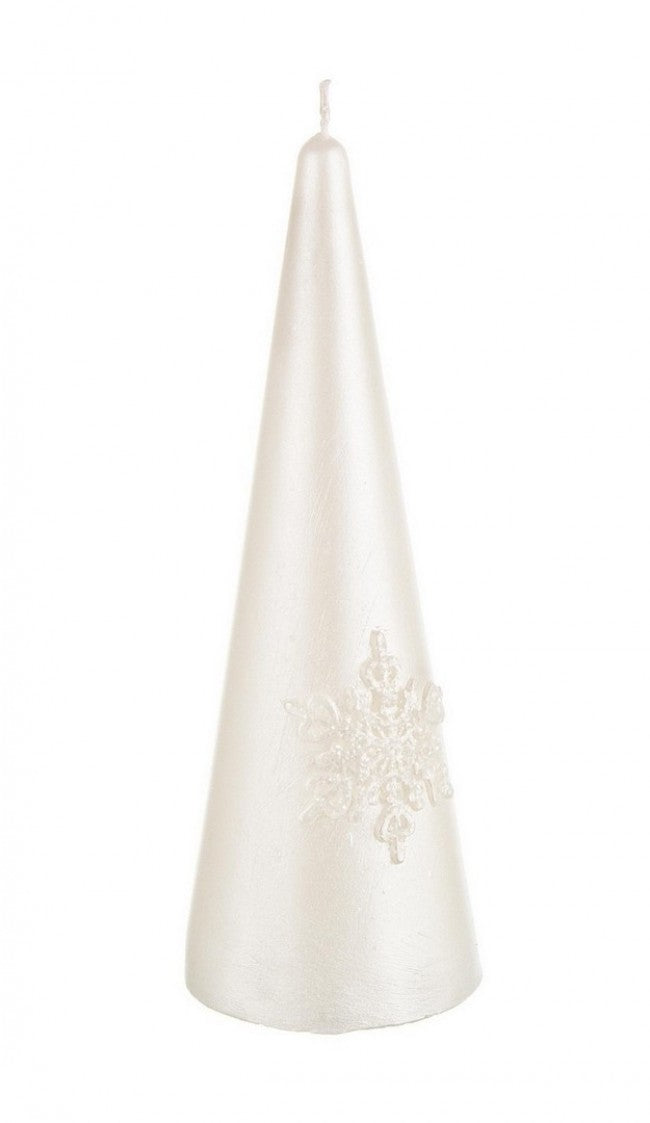 12x Candela Pearl White Cone H15