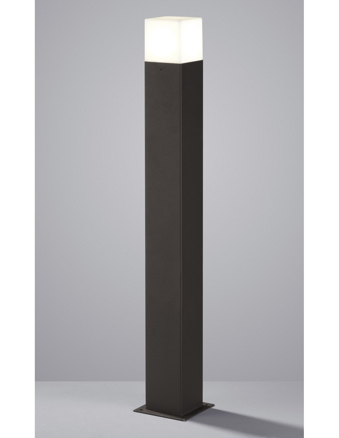 Hohe Straßenlampe E14 LED Outdoor Hudson Anthrazit H80 cm Trio Lighting