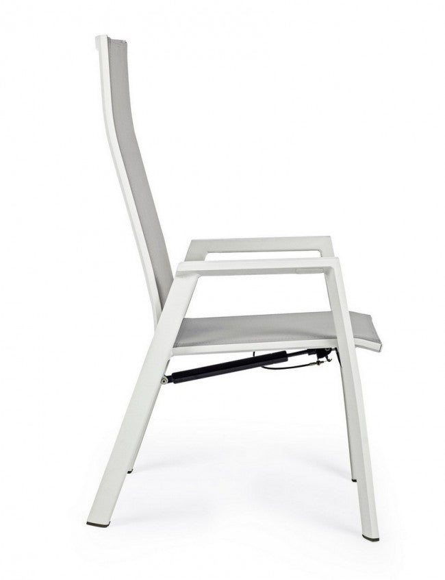 Steven Lunar Liegegarten-C-BR-Stuhl 59x72x112h cm