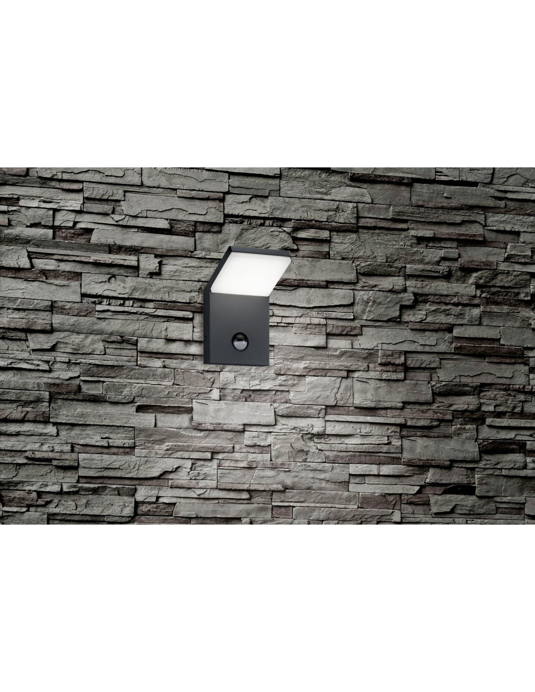 Applique Exterior Pearl Led IP54 Anthrazit Sensor Bewegung Trio Beleuchtung