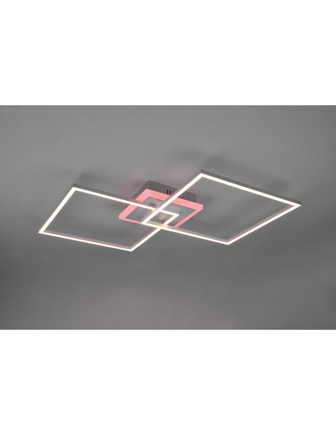 Plafoniera Arribo Quadrate Led Deinbares Rgbw AllAluminium Trio Lighting