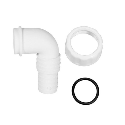 Gebogene Pipette für Waschmaschine, Abfluss, Spülmaschine, PP