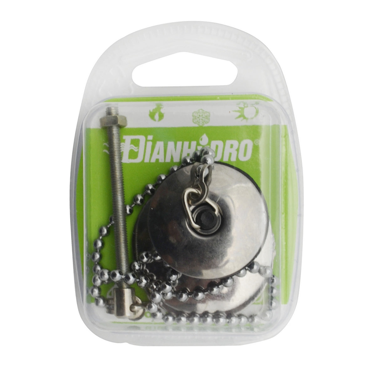 Gummi-Spülbeckenstopfen, große Blisterpackung