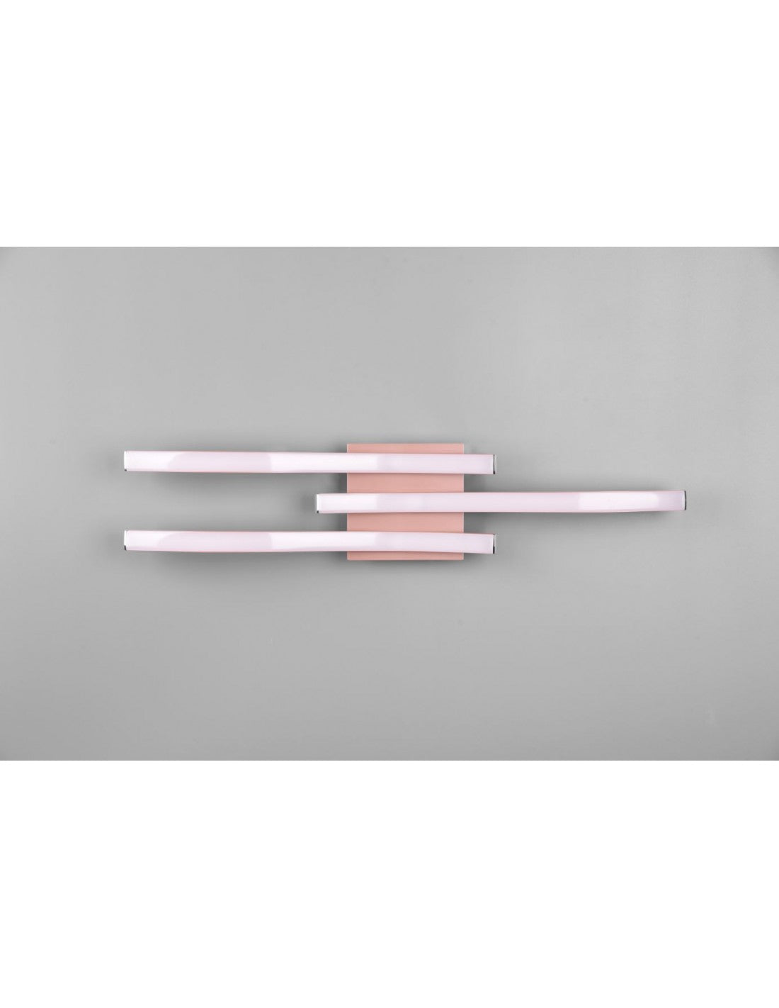 Moderne Deckenleuchte 3 LED-Stäbe 4000 K Route Rose Gold Trio Lighting