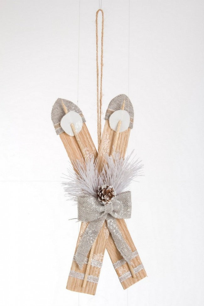 8x Ski -Pendage charmant