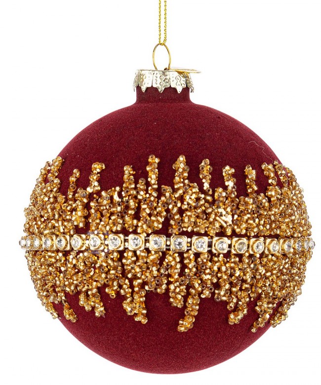 8x Sphere VT Luxus dunkelrot D100