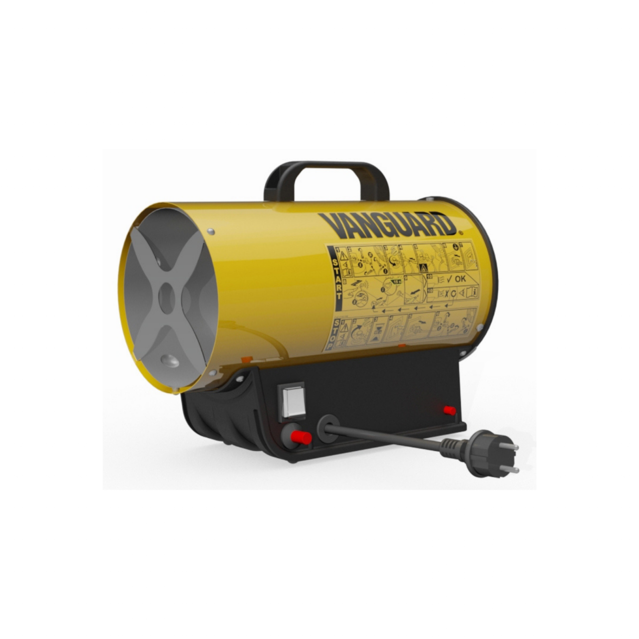 Heißluftgenerator Mod. Gas11