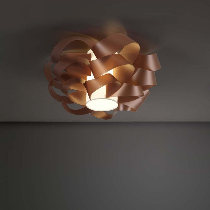 Einzelleuchte CLOUD Deckenleuchte aus Kupfer, Durchmesser 60 x H28 cm