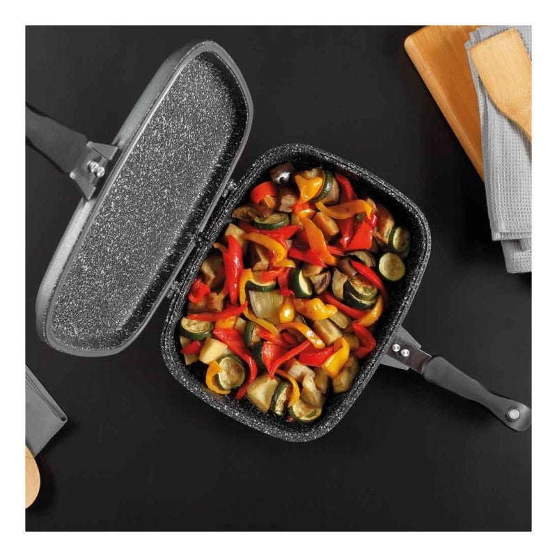 Rechteckige Aluminium-Backform Tognana SPHERA-Linie 30x22 cm