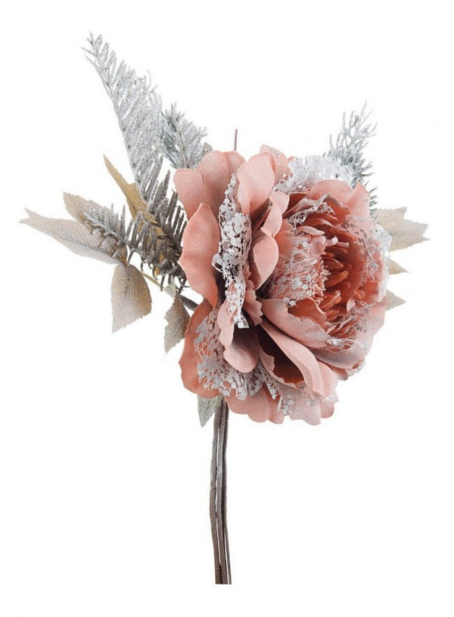 12x Pick Peonia Amalia corallo c