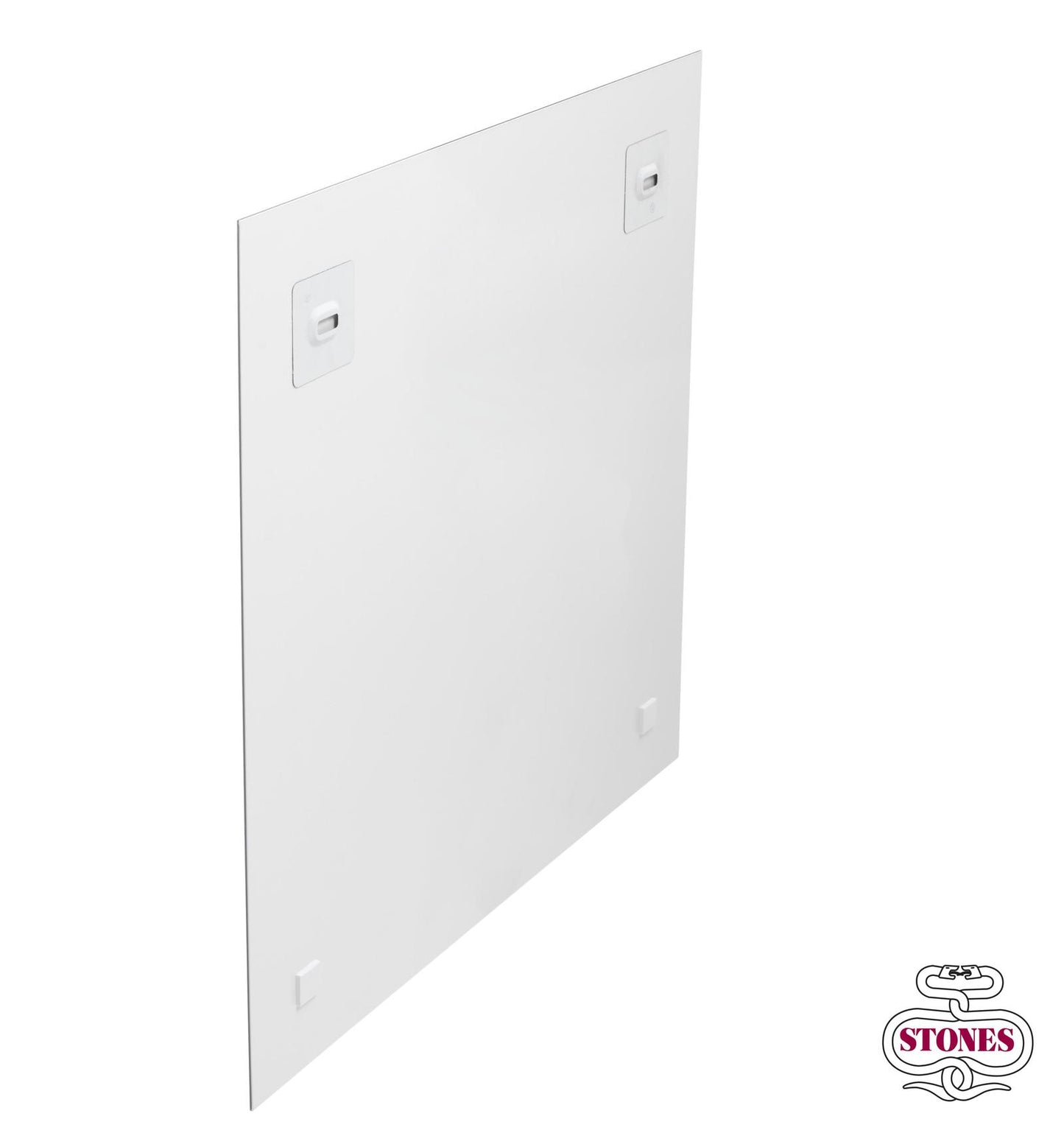 Druck auf Glas 70x70 cm mit mehrfarbiger Leinwand