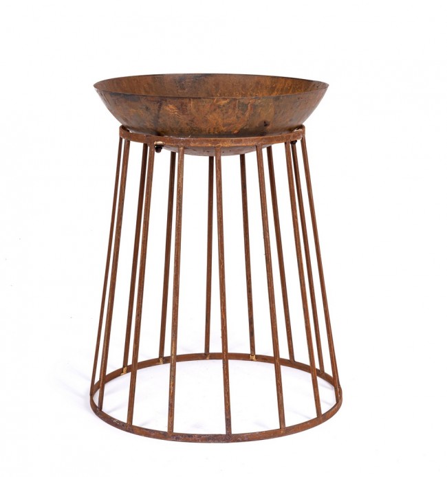 2x Efesto To Rust Kohlenbecken D50X63H