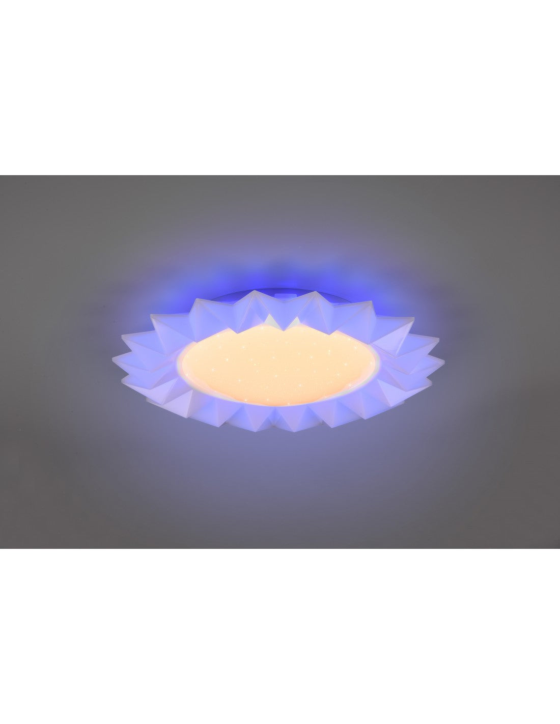 Sunflower Double LED Dimmer RGBW Deckenleuchte Ø41 cm Trio Lighting