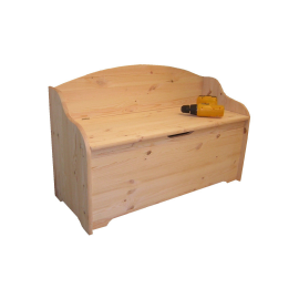 Cassapanca mit Spalliera Cm. 102 x 41 x 67h