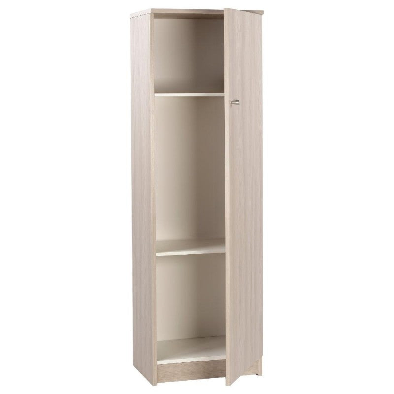 Eintüriger Mehrzweck-Kleiderschrank aus Olmo Chiaro, 46 x 34 x 147 cm