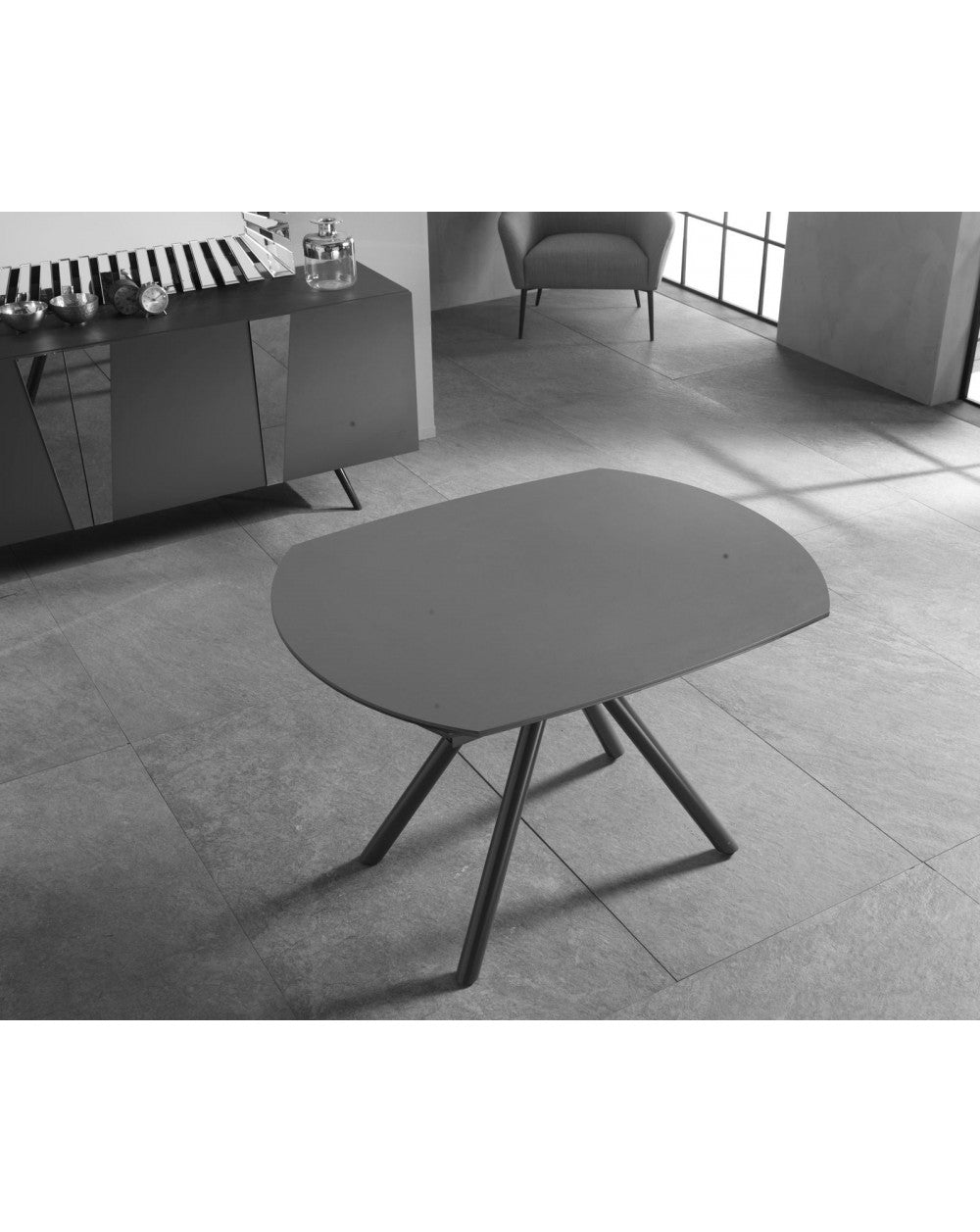 Ausziehbarer Tisch 120-180 x 90 cm – Kyoto vier
