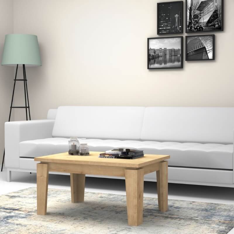 Couchtisch 90x60x45 H Eiche