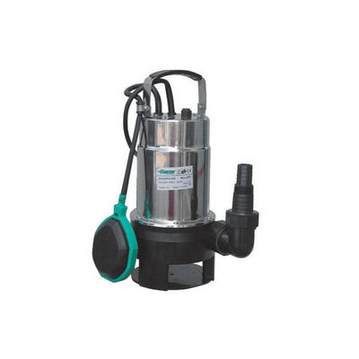 Elektrische Tauchpumpe aus Edelstahl-Technopolymer für Schmutzwasser 550 Watt