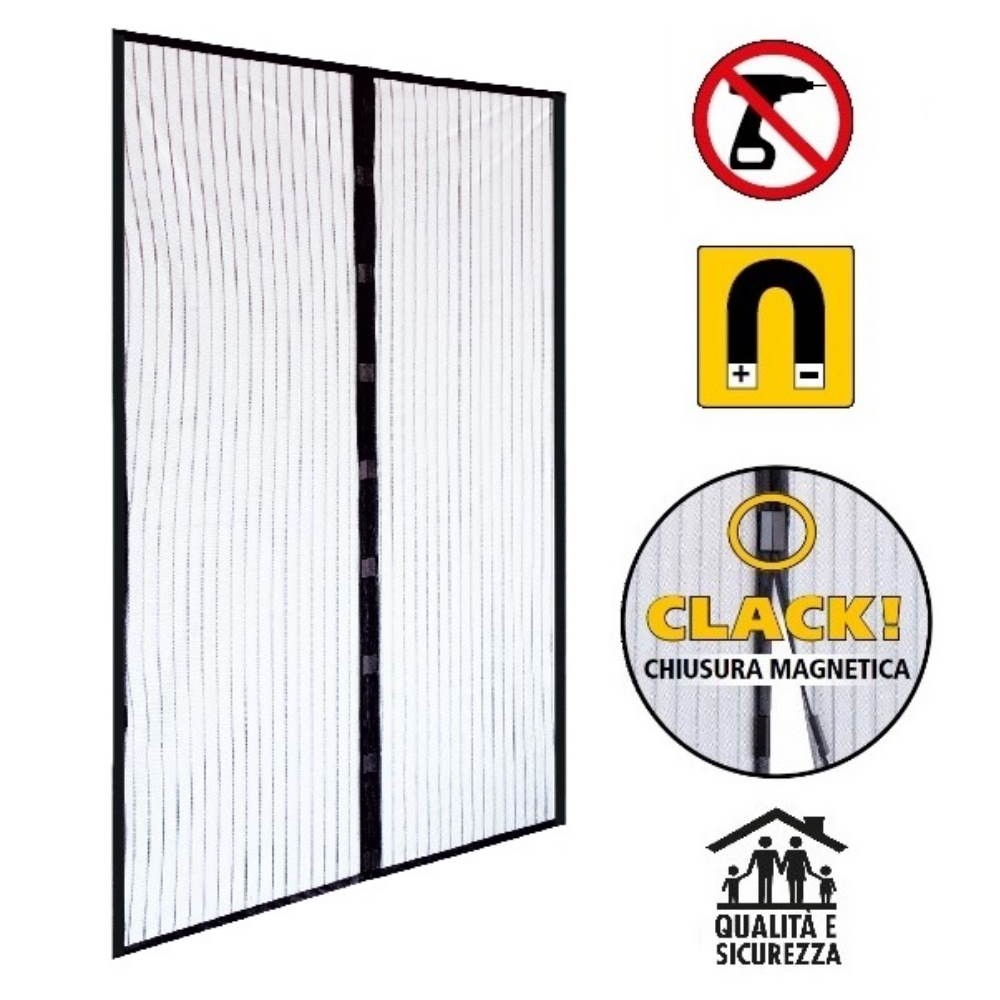 ECCO MAGNET 120X160 NERO X FEINST