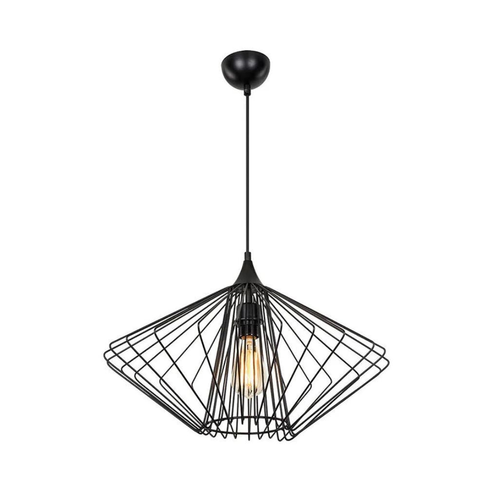 Pendelleuchte Arona ASZ1360 metallic wire schwarz