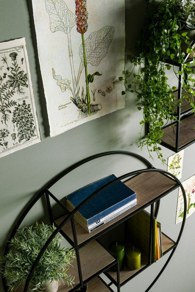 4x 4P-förmiges Wohnregal