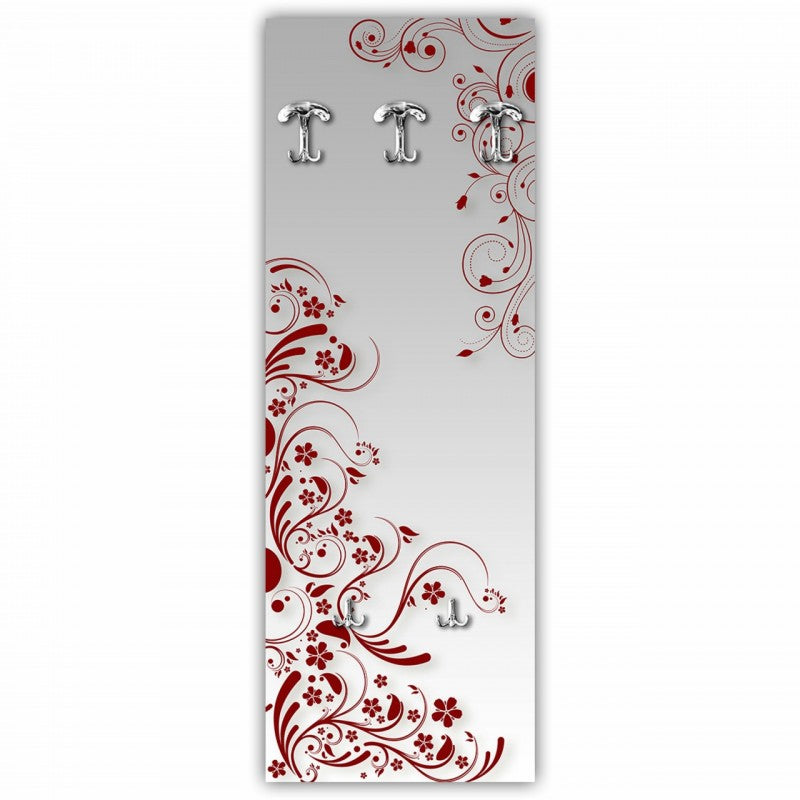 Flowers Flowers Red 46x125 cm-Eingangstenstrom