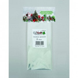 Packung mit zwei transparenten Zellophanblättern für Weihnachtskörbe und -dekorationen im Format 100 x 130 cm