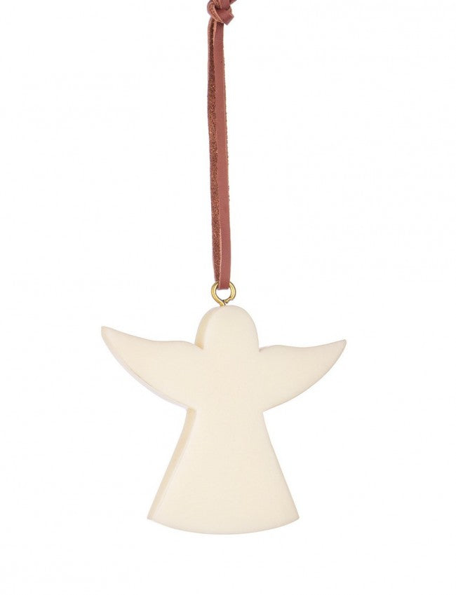 12x Joelle Angel Elfenbein Anhänger 9,5x9