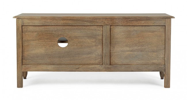 TV-Schrank aus Holz im klassischen Stil mit 2 Schubladen
